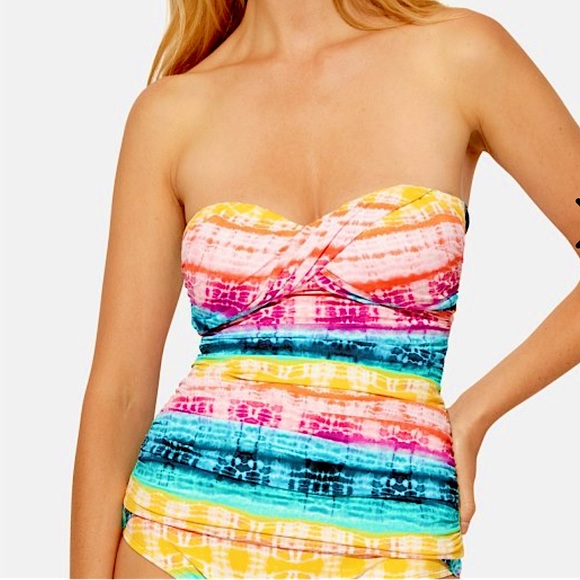 Bleu Rod Beattie Good Vibration Tankini - Picture 1 of 13